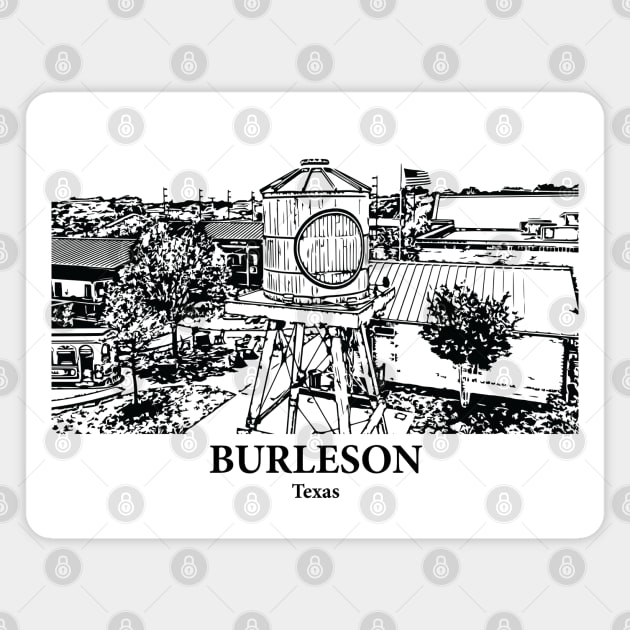 Burleson - Texas Magnet by Lakeric